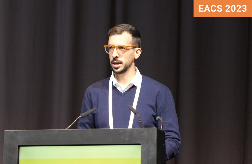 Dr Frederico Duarte at EACS 2023.