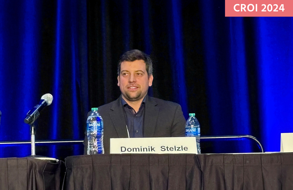 Dr Dominik Stelzle at CROI 2024. Photo by Krishen Samuel. Dr Dominik Stelzle at CROI 2024. Photo by Krishen Samuel.