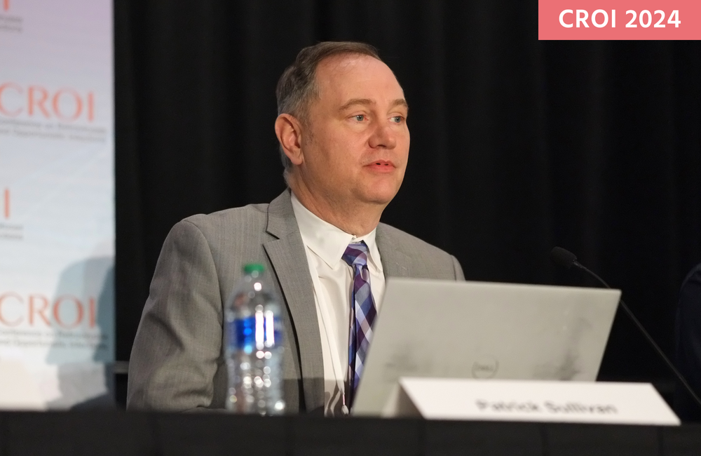 Dr Patrick Sullivan at CROI 2024. Photo by Roger Pebody. Dr Patrick Sullivan at CROI 2024. Photo by Roger Pebody.