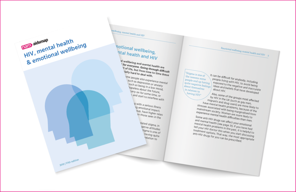 HIV, mental health and emotional wellbeing
