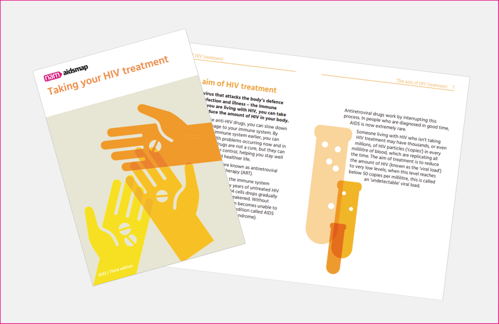 Taking your HIV treatment booklet