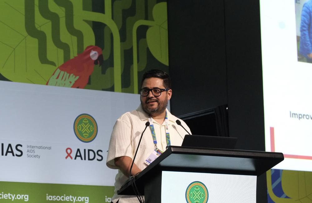 José Guillen at AIDS 2026.
